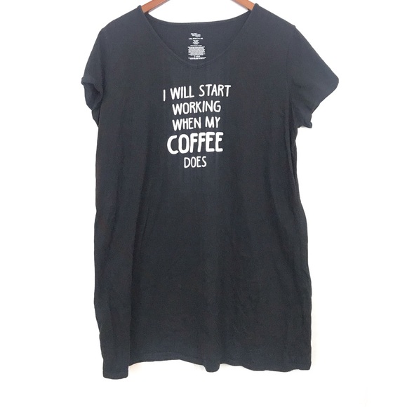 Secret Treasures Other - Secret Treasures | Black Long Sleep Wear Tee